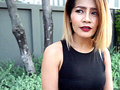 アジア人, フェラチオ, イく瞬間, 顔射, 熟年, 淫乱熟女