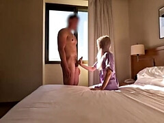 Sucer une bite, Hd, Hôtel, Femme au foyer, Italienne, Espagnole, Surprise, Uniforme