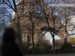 Amateur, Audition, Gros seins, Brunette brune, Européenne, Chatte, Adolescente, Nénés