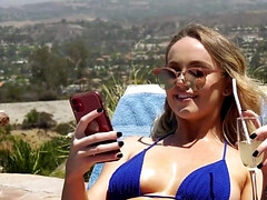 Verga grande, Negro, Rubia, Mamada, Acercamiento, Sexo duro, Pequeña, Tetas