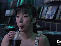 Asiatique, Noire, Noir ébène, Interracial, Lesbienne, Léchez, Rousse roux, Nénés