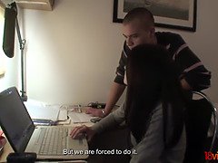 18, フェラチオ, 彼氏, 浮気者, 浮気する, ハードコア, お金, ティーン