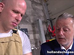 Sucer une bite, Rondelette, Hard, Mature, Homme homme femme, Naturelle, Suçant, Plan cul à trois