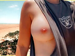 Amateur, Gros seins, Exhib, Hd, Mère que j'aimerais baiser, Public, Voyeur, Épouse