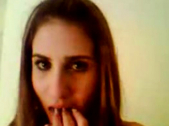 Leie, Braunhaarige, Masturbation, Solo, Jungendliche (18+), Titten