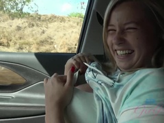 Enthousiasteling, Strand, Badpak, Vingeren, Vriendin, Orgasme, Buiten, Openbaar