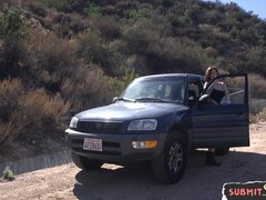 アナル, デカパイ, ボンデージ, イく瞬間, 服従, 淫乱熟女, アウトドア, 奴隷