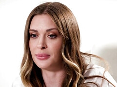 Tetas grandes, Rubia, Garganta profunda, Polla, Interracial, Masaje, Aceite, Coño