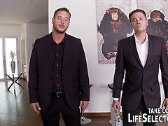 Accident brings a boy into a wet porn business
