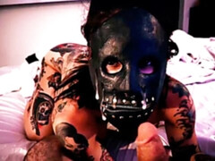 Grote kont, Grote mammen, Bruinharig, Sperma in mond, Harig, Likken, Gezichtspunt, Tatoeage