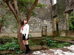 Sadomasoquismo, Morena, Japonés, Al aire libre