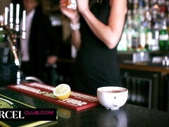 Tussi, Grosse titten, Blasen, Spermaladung, Hardcore, Natürlichen titten, Flotter dreier, Titten