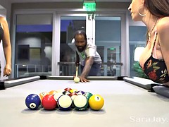 Большие сиськи, Черные, Межрасовый секс, Втроем