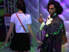 Leie, Bad, Schwarz, Emotionale dirne, Pov, Kurzes haar, Rock, Titten