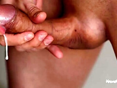 Grote lul, Bruinharig, Dichtbij, Sperma shot, Fetisj, Hd, Huisgemaakt, Zuigen