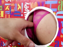 Exotic teen celebrates birthday by having anal sex with BF