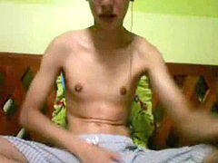 Thai guy web cam jizz