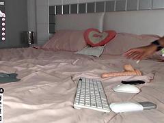 Anaal, Seksspeelgoed, Latijnse vrouw, Alleen, Speelgoed