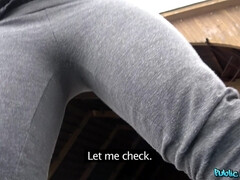 Amateur, Blonde, Talons, Seins naturels, Pov, Public, Russe, Nénés