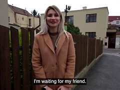 Chica, Rubia, Mamada, Corridas, Polla, Sexo duro, Hd, Público