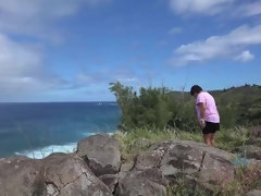 Audrey lets you cum on her face