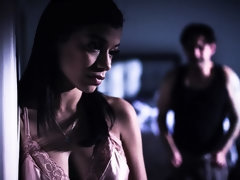 Tetas grandes, Mamada, Morena, Estilo perrito, Peludo, Besar, Lamidas, Coño