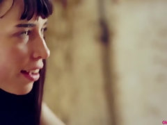 Skinny Latina babe enjoys vacation doggy fuck