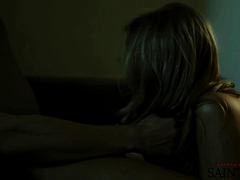 Blondine, Blasen, Spermaladung, Süss, Erotisch, Fetisch, Hardcore, Hd