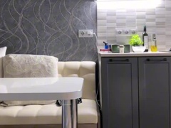 Sexy Babe Lolylola2 Gets Hard Fucking in Kitchen at Night