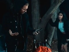 Anal, Mamada, Morena, Estilo perrito, Sexo duro, Al aire libre, Adolescente, Tetas