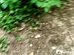 Enthousiasteling, Grote mammen, Diep in de keel, Hardcore, Natuurlijke tieten, Roodharige vrouw, Geschoren, Tieten likken