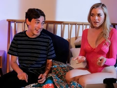 Arsch, Blondine, Blasen, Bruder, Hundestellung, Rasiert, Jungendliche (18+), Titten