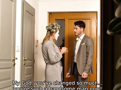 Большой член, Большие сиськи, Постарше, Француженки, Зрелые, Милф, Соблазенение, Чулки