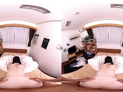 Voluptuous asian whore crazy VR clip