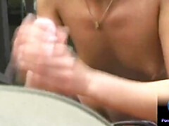 Blondine, Spermaladung, Schwarz, Handjob, Milf, Zierlich, Titten, Vintage