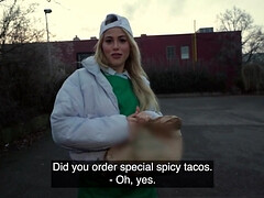 Culo, Rubia, Mamada, Europeo, Al aire libre, Pov, Público, Realidad