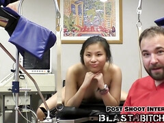 Asiatique, Derrière les coulisses, Sucer une bite, Médecin, En levrette, Fétiche, Punition, Chatte