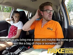 Fake Driving School Horny learners dirty secret suck and fuck session
