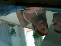 John Price and Red-Head Julia Rain in Lingerie & Stockings - A Change of Heart