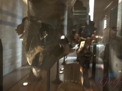 You visit the Natural History Museum in London with Emma