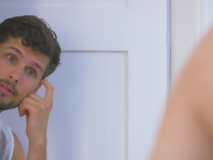 Blonde, Sucer une bite, Faciale, Hd, Léchez, Seins naturels, Chatte, Plan cul à trois