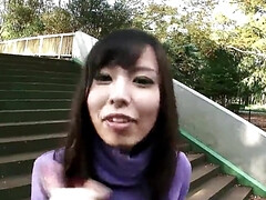 18, フェラチオ, 茶髪の, はじめて, 日本人, アウトドア, スペルマ, ティーン