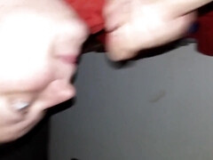 素人, デカ尻, デカパイ, フェラチオ, イく瞬間, チン, 淫乱熟女