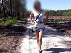 Mini compilation of hot girls going outdoors and being nude