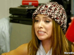 Жопа, Спальня, Блондинки, Брюнетки, Семяизвержение, Сперма на лице, Киски, Сиськи