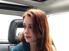 Amateur, Anal, Culo, Coche, Sexo duro, Público, Pelirrojo, Adolescente