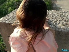 Amateur, Nana, Sucer une bite, Gorge profonde, Mexicainne, De plein air, Pov, Public