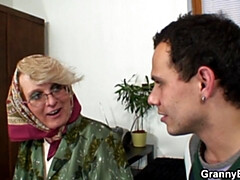 素人, ブロンド, フェラチオ, チェコ, お婆さん, 熟年, 現実, オッパイの