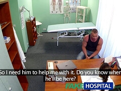 Leie, Blasen, Prüfung, Hd, Krankenschwester, Realität, Sohn, Titten