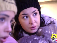 Fake Hostel Big latino booty and lean black-haired